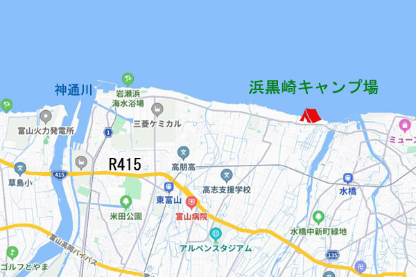 浜黒崎キャンプ場