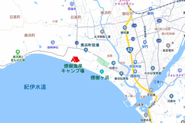 煙樹海岸キャンプ場