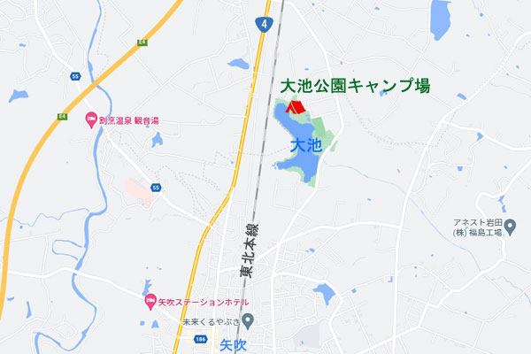 大池公園キャンプ場