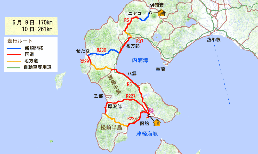 マップ北陸07ツーリング